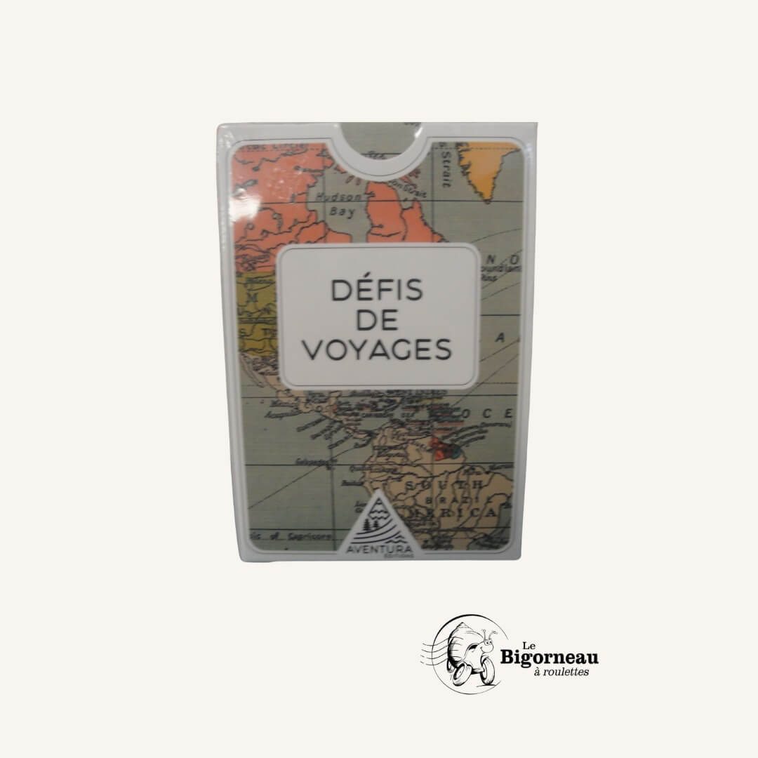 Jeu de cartes JEU DEFIS DE VOYAGE