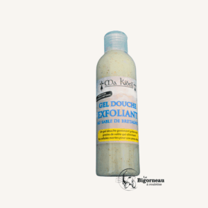 Gel douche Exfoliant au sable de Bretagne Ma Kibell