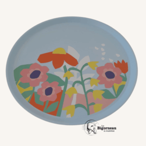 ASSIETTE NORA PLATE 255mm BLOOMS
