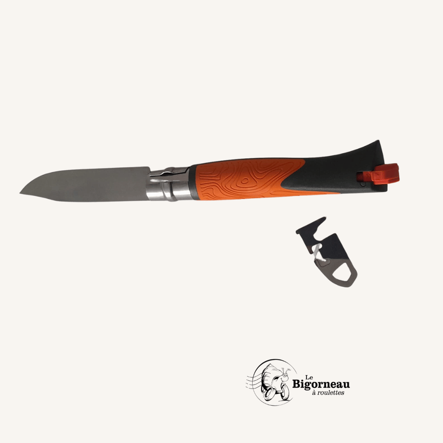 Couteau N°12 explore orange Opinel – Image 3