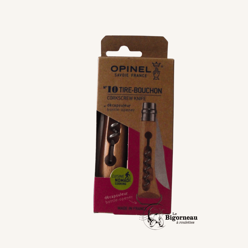 Couteau N°10 tire bouchon Opinel – Image 2