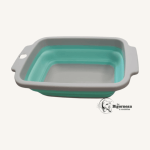 Plat pliable rectangle Incasa en silicone