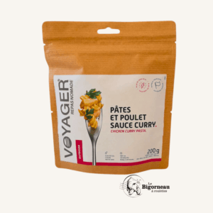 CURRY DE PATES AU POULET + 1000 kcal
