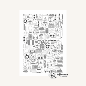 Affiche "Univers du Voyage"