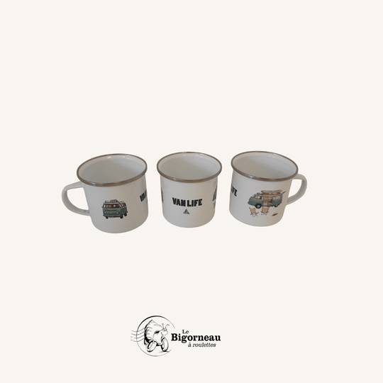 Mug émaillé du VanLifer