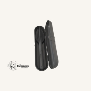 Etui + Couverts (Cuillère, fourchette et couteau) GRIS ANTHRACITE
