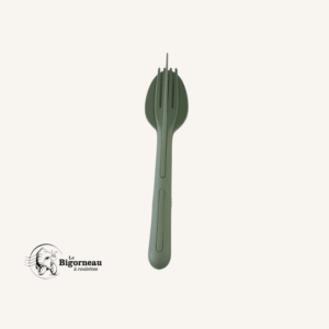 Couverts (Cuillère, fourchette et couteau) VERTS