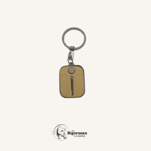 Porte clé métal VW beige