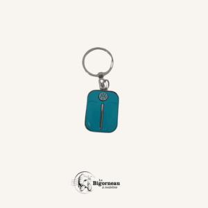 Porte clé métal VW bleu