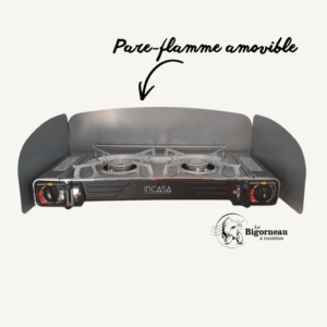 Pare flamme réchaud gaz Incasa