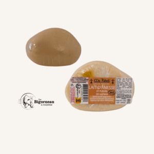 Savon nature Lait d'ânesse safran Ma Kibell