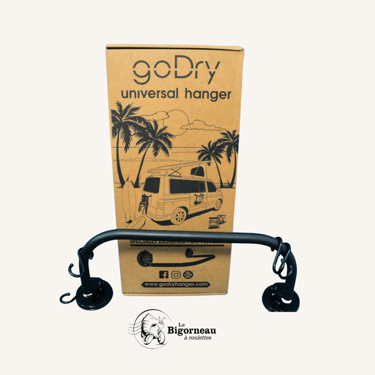 Sechoir universel GoDry avec ventouses
