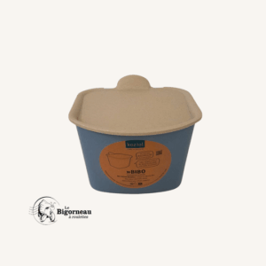 POUBELLE AVEC COUVERCLE BLEUE Koziol