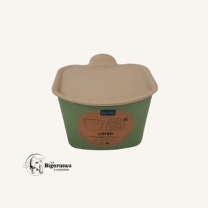 POUBELLE AVEC COUVERCLE VERTE Koziol