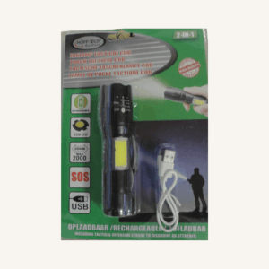 Lampe de poche rechargeable USB-C
