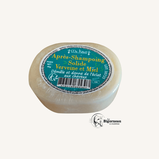 Après-shampoing solide Verveine Miel Ma Kibell