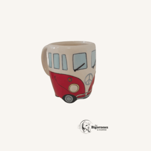 Mug style VW rouge
