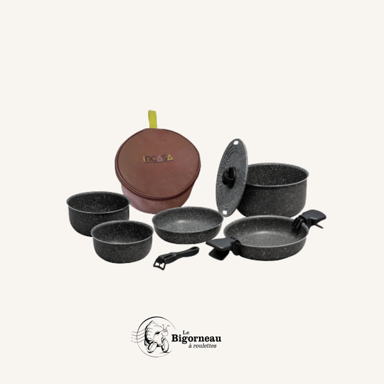 Vaisselle : Popotte 10 pièces Incasa