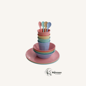 Set NORA MACARON 16 pièces
