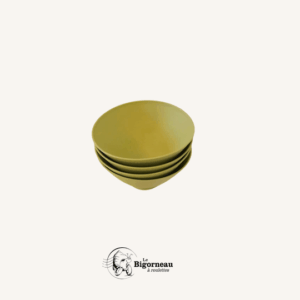 Lot de 4 Bols naturels PISTACHE Table et Nature