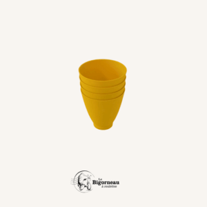 Lot de 4 Gobelets MIMOSA