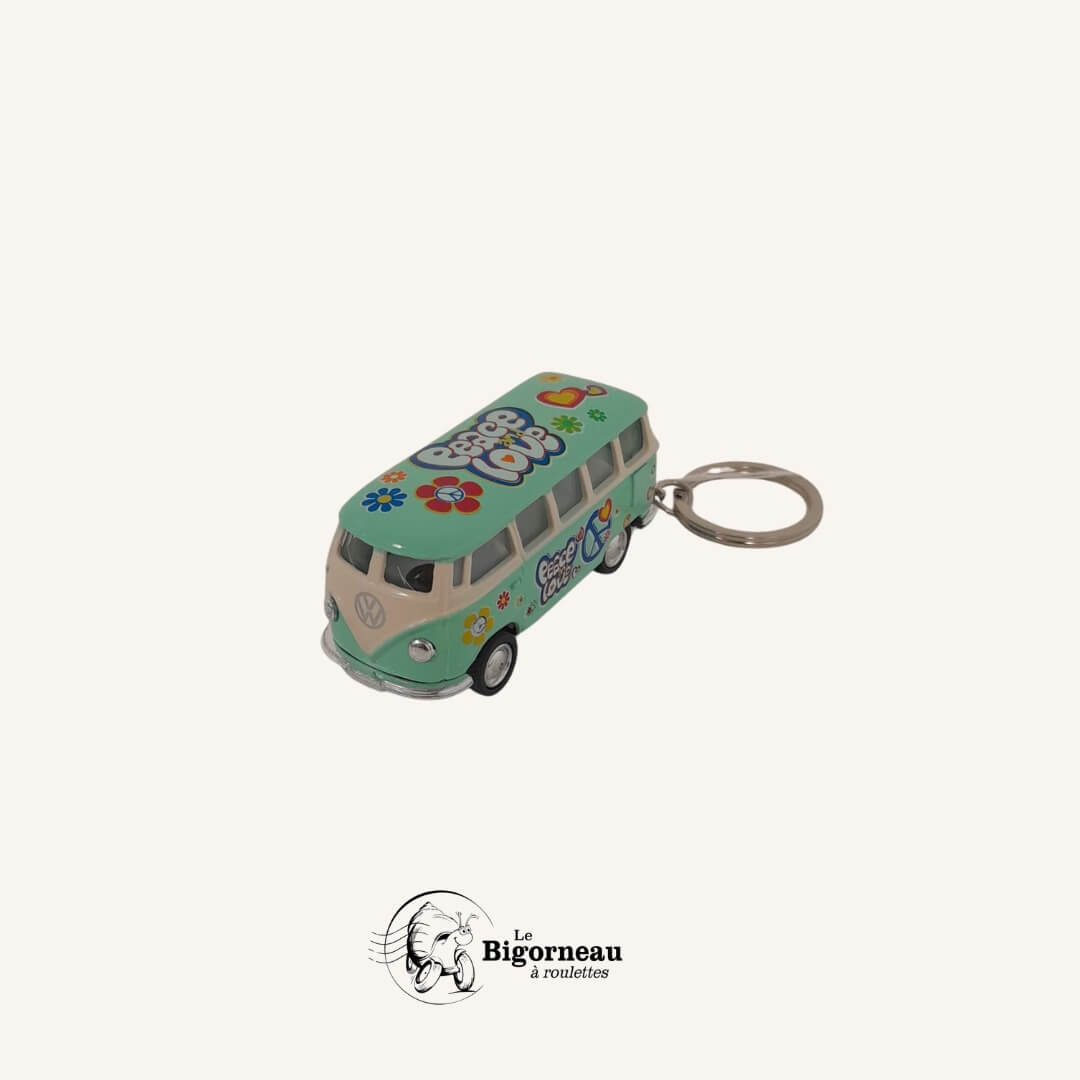 Porte clé van VW vert