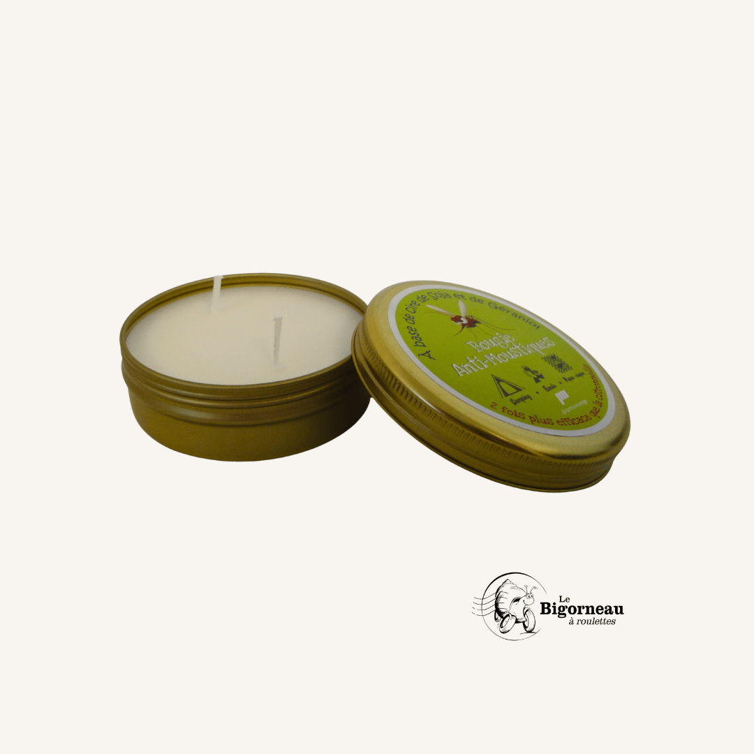Bougie Anti-moustique soja/géranium – Image 2