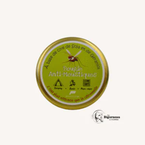 Bougie Anti-moustique soja/géranium