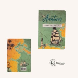 Carnet de voyages "Aventures, Carnet de Navigation"