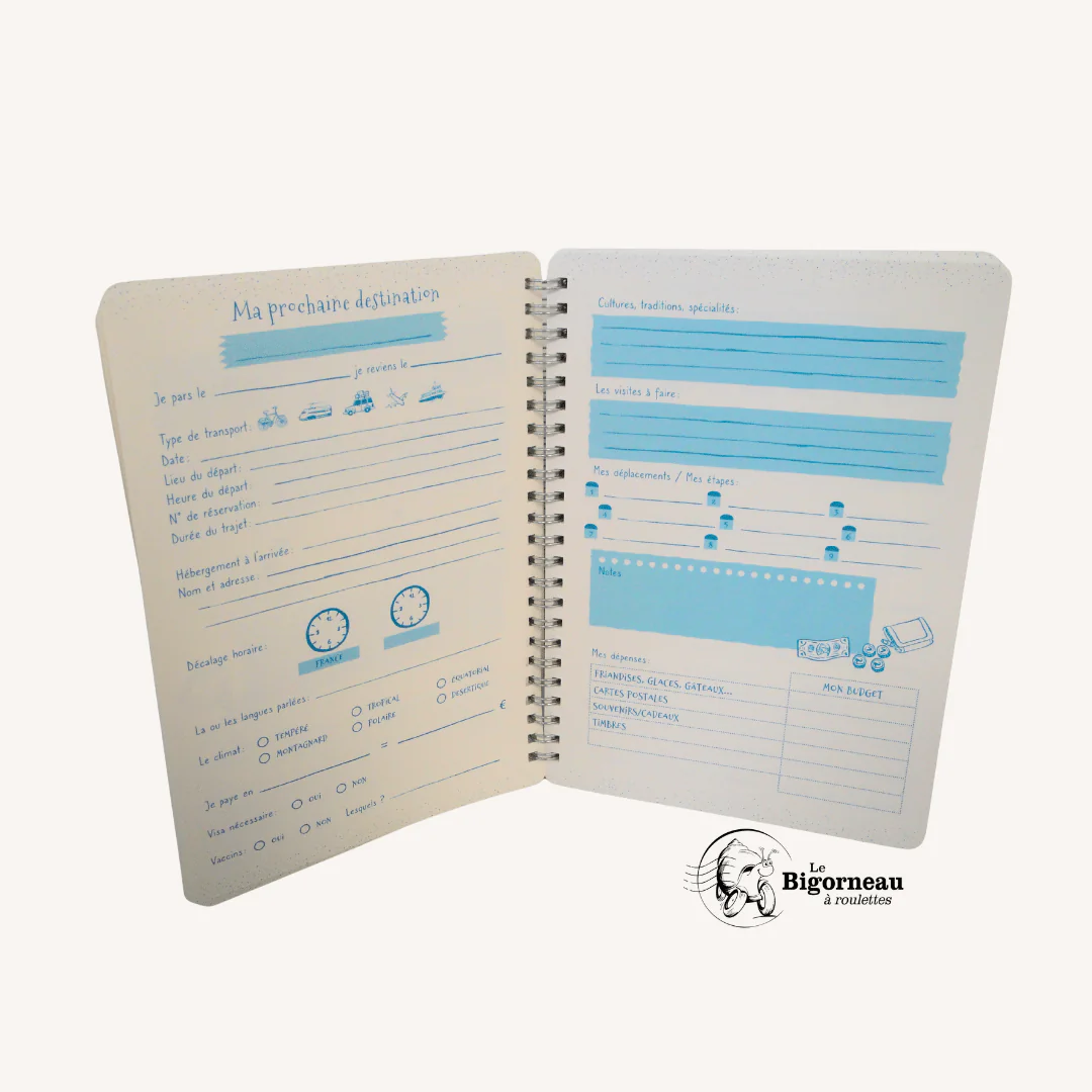 Carnet de voyage "Journal de voyage" – Image 2