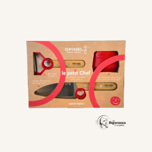 Set "Le petit chef" Opinel Rouge