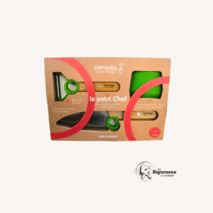 Set "Le petit chef" Opinel Vert