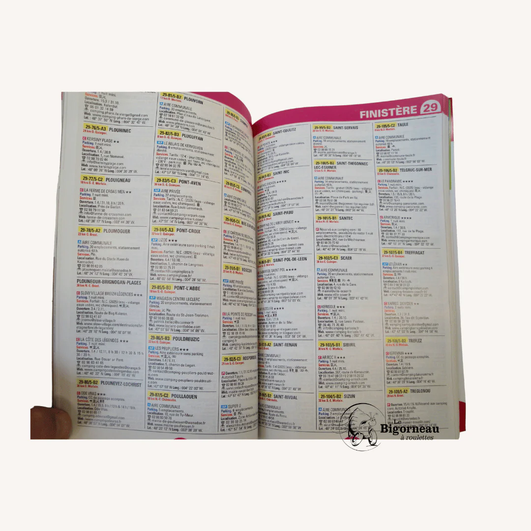Livre "Guide Officiel Aires de Services Camping Car" Edition 2026 – Image 2