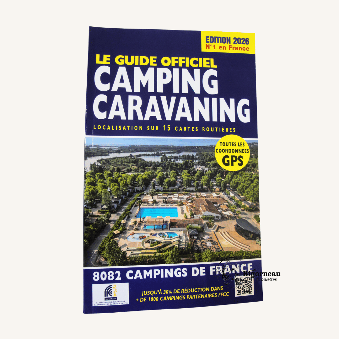 Livre "Guide Officiel Camping Caravaning" Edition 2026