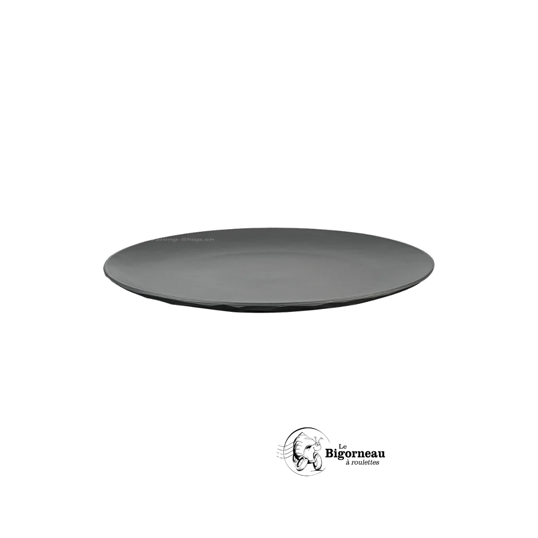 ASSIETTE PLATE GRIS ANTHRACITE 260mm GRIS ANTHRACITE Koziol