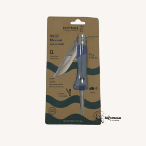 Couteau N°9 Océan Bleu/Gris Opinel