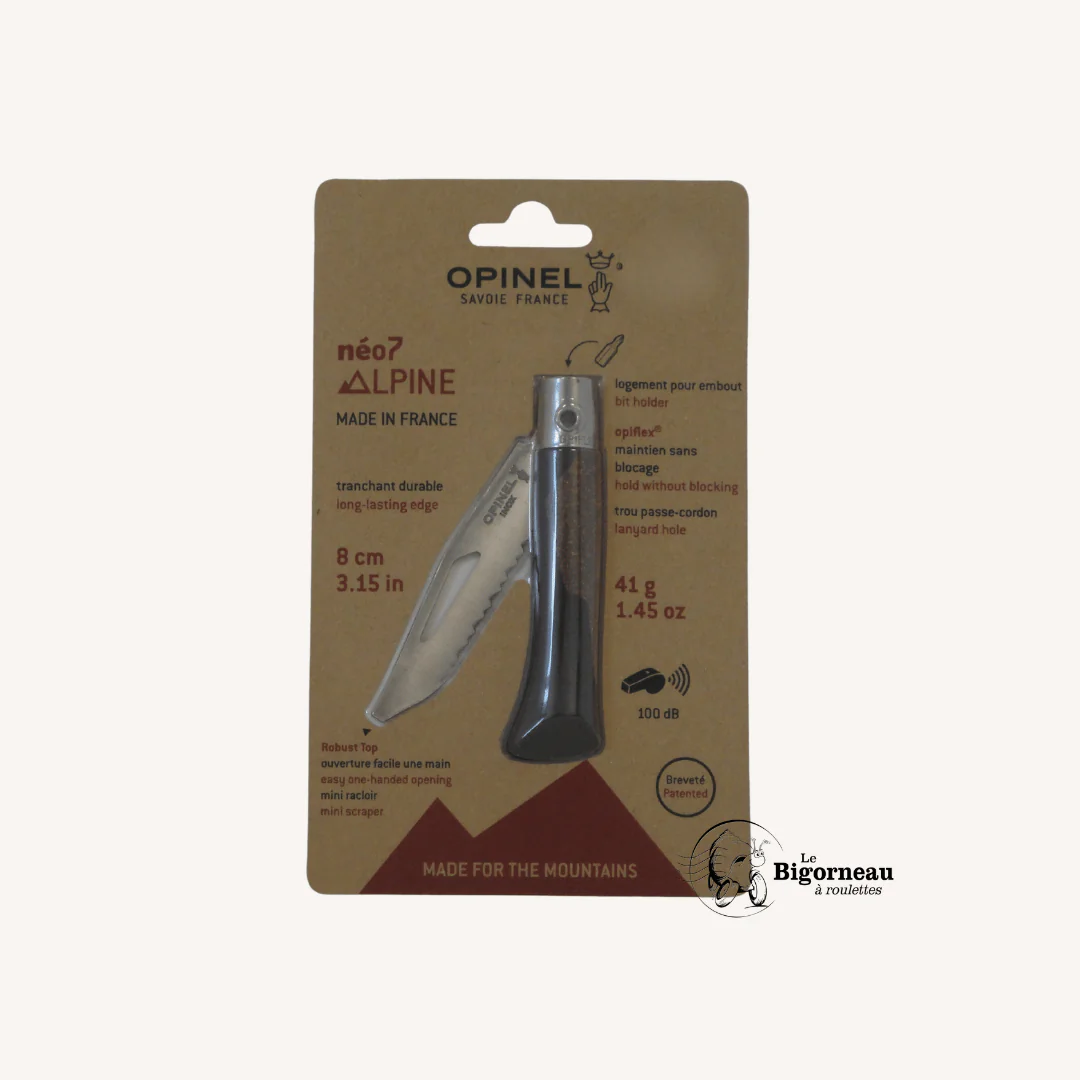 Couteau Néo N°7 Alpine chocolat Opinel