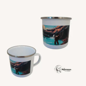 Mug émaillé du pêcheur