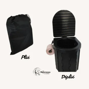 Toilette sèche repliable capacité 150Kg