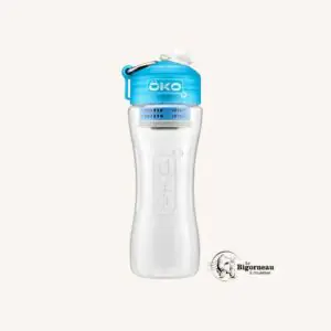 Gourde filtrante ÖKO 1L bleue claire
